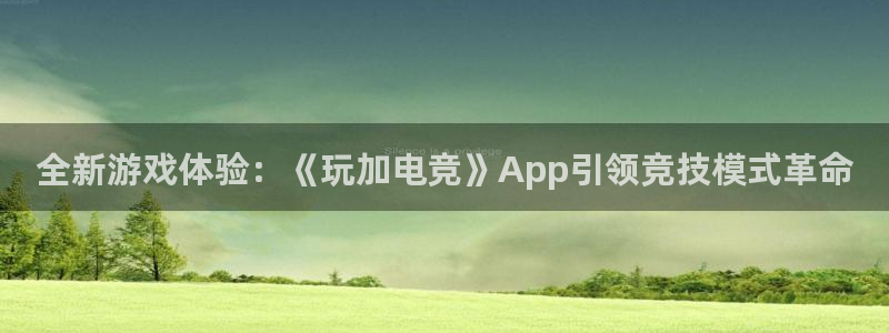 完美电竞官网：全新游戏体验：《玩加电竞》App引领竞技模式革命